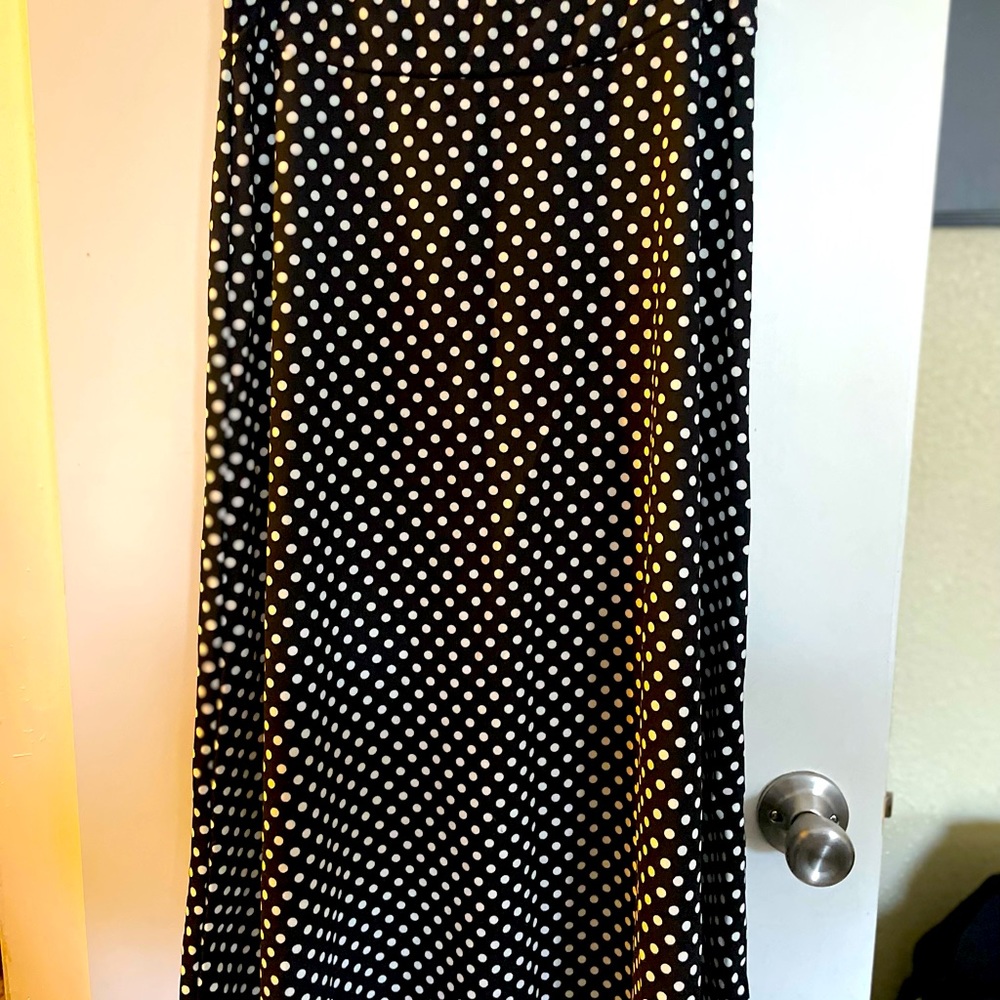 Woman’s long skirt